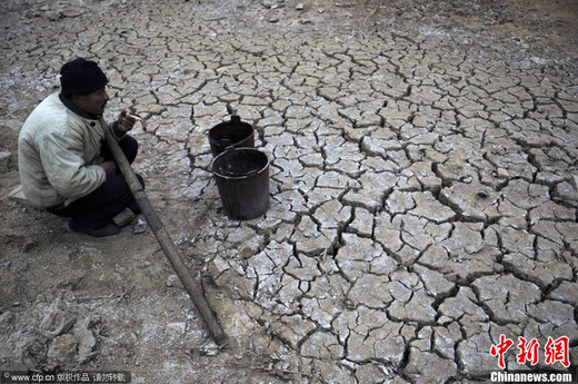 中国257万人因旱饮水困难 官方加大抗旱力度