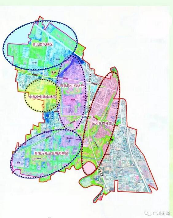 德州市总体规划图图片